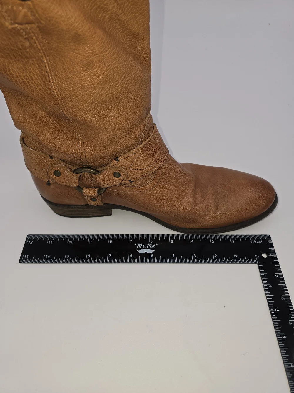 Mens Frye Carson Harness Boots 9.5 D Brown